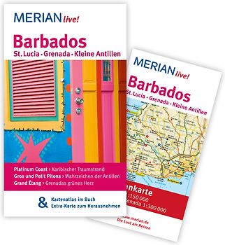 MERIAN live! Reiseführer Barbados St. Lucia Grenada - Kleine Antillen