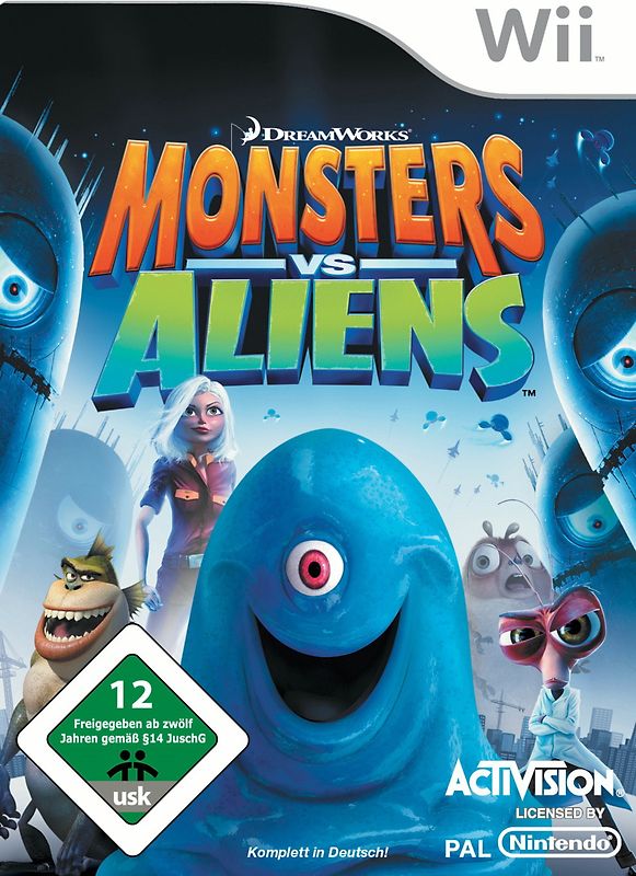 Monsters vs. Aliens Nintendo Wii
