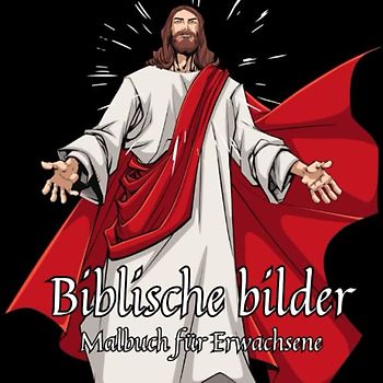 Biblische Bilder Malbuch für Erwachsene: Einzigartige Bibelillustrationen, Offenbarung, einzigartige Zeichnungen zum Stressabbau,