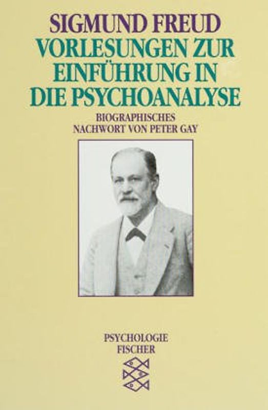 Vorlesung zur Einführung in die Psychoanalyse