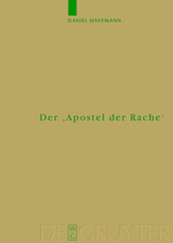 Der 'Apostel der Rache'