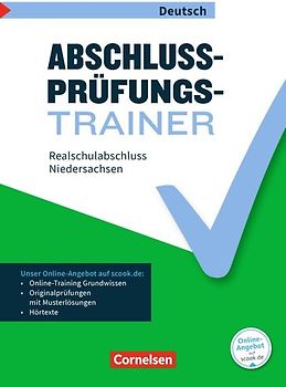 Abschlussprüfungstrainer Deutsch - Niedersachsen - 10. Schuljahr