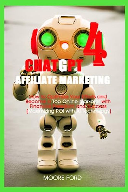 ChatGPT 4 Affiliate Marketing: How to Optimize Your Efforts and Become a Top Online Marketer with Financial Freedom and Success (Maximizing ROI with ... Intelligence for Maximum Productivity))
