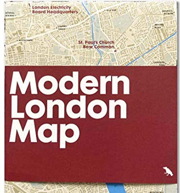 Modern London Map: Guide to Modern Architecture in London