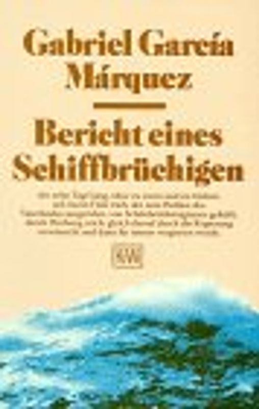 Bericht eines Schiffbrüchigen