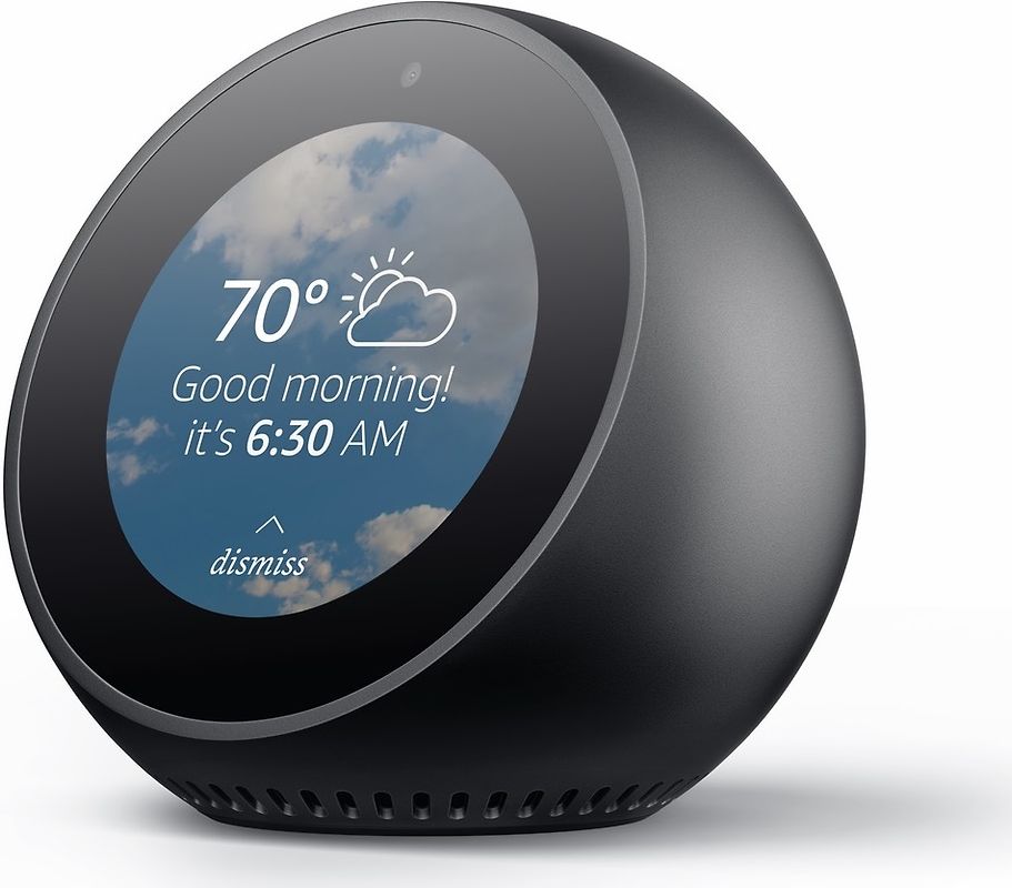 Amazon Echo Spot noir