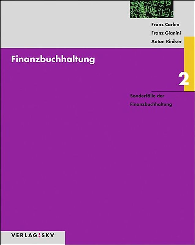 Finanzbuchhaltung / Sonderfälle der Finanzbuchhaltung