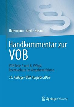 Handkommentar zur VOB