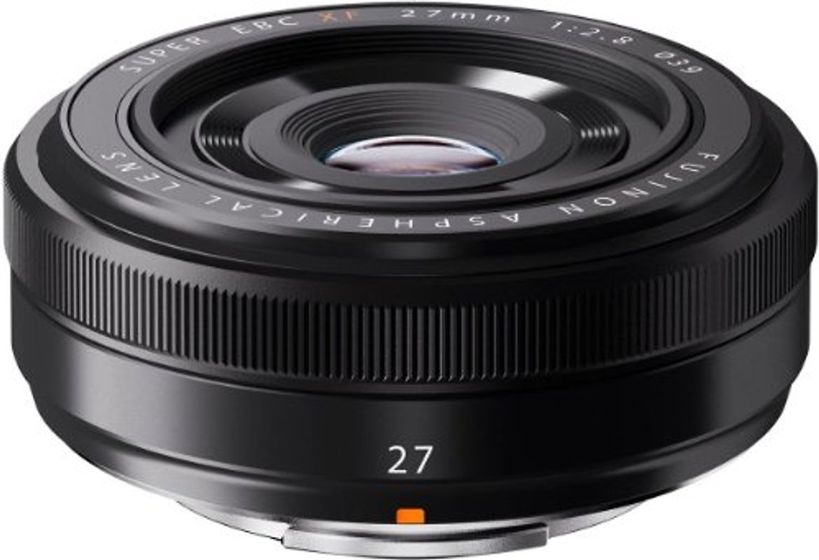 Fujifilm Fujinon X 27 mm F2.8 39 mm Obiettivo (compatible con Fujifilm X) nero