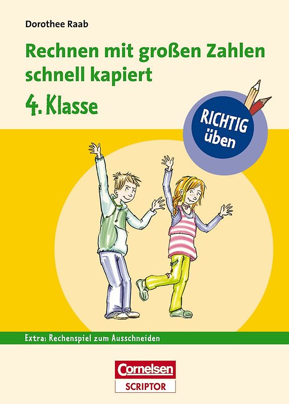 RICHTIG üben - Rechnen mit großen Zahlen schnell kapiert 4. Klasse