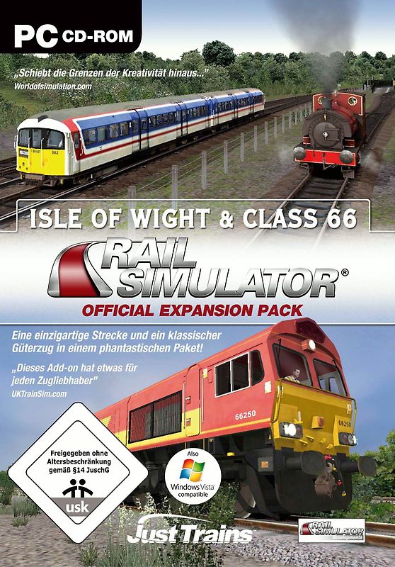 Rail Simulator Expansion Pack: Isle of Wight & Class 66 PC Spiele