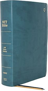 Net Bible, Full-Notes Edition, Leathersoft, Teal, Indexed, Comfort Print