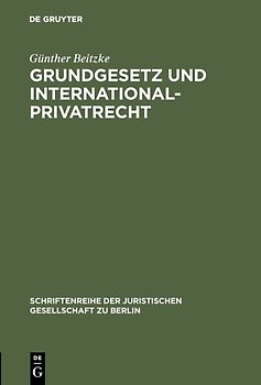 Grundgesetz und Internationalprivatrecht
