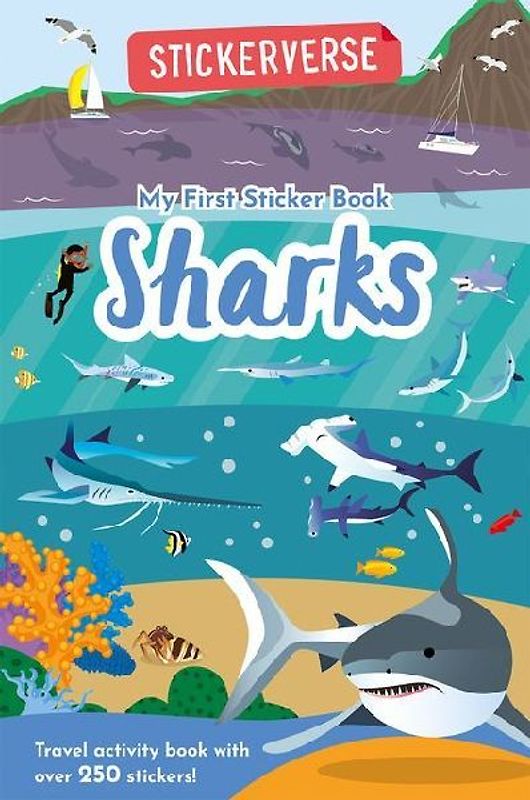 Stickerverse: My First Sticker Book Sharks
