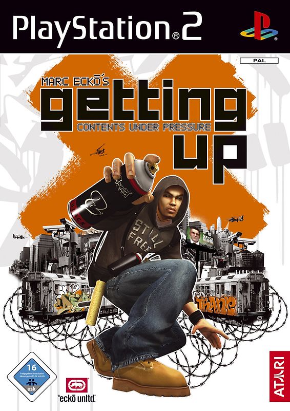 Marc Ecko's: Getting Up - Contents under Pressure PlayStation 2