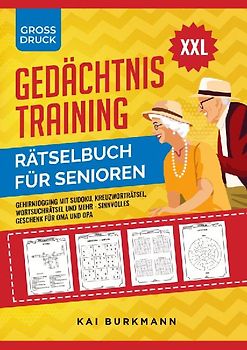 XXL Gedächtnistraining Rätselbuch für Senioren