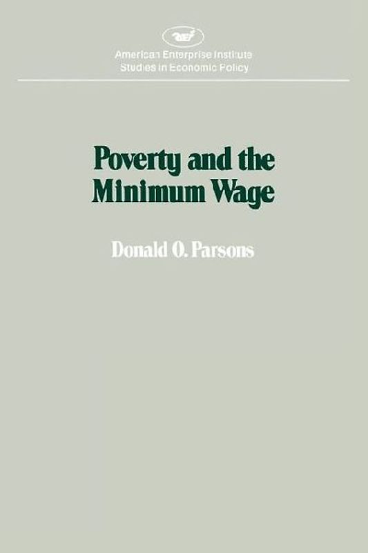 Poverty and the Minimum Wage
