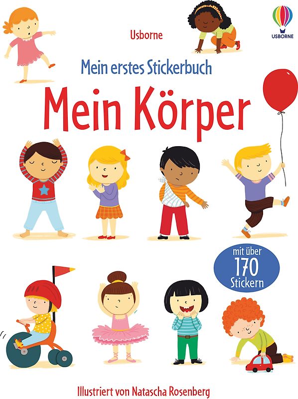 Mein erstes Stickerbuch: Mein Körper