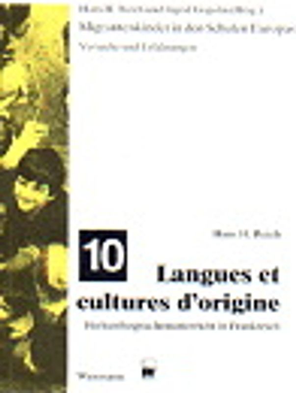 Langues et cultures d'origine