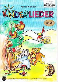 Kinderlieder, C-Instrumente 1./2. Stimme mit CD