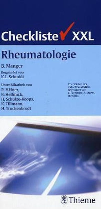 Checkliste Rheumatologie