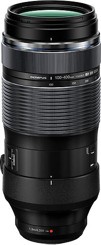 Olympus M.Zuiko Digital 100-400 mm F5.0-6.3 ED IS 72 mm Objectif (adapté à Micro Four Thirds) noir