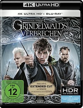 Phantastische Tierwesen: Grindelwalds Verbrechen [inkl. Blu-ray] 4K Ultra HD Blu-ray