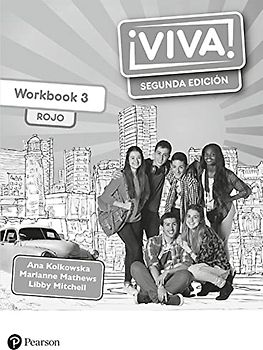 Viva 3 Segunda edición Workbook rojo pack of 8; .