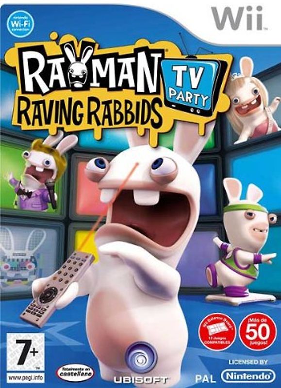 Rayman Raving Rabbids TV Party [Spanisch Import] Nintendo Wii