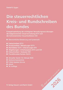 Die steuerrechtlichen Kreis- und Rundschreiben des Bundes 2026