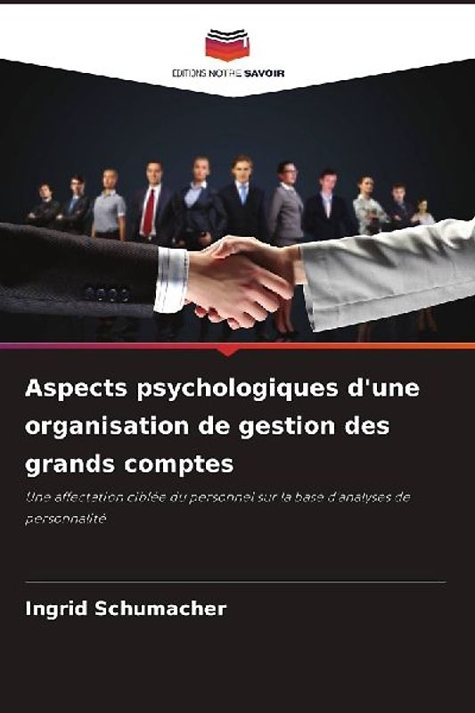 Aspects psychologiques d'une organisation de gestion des grands comptes