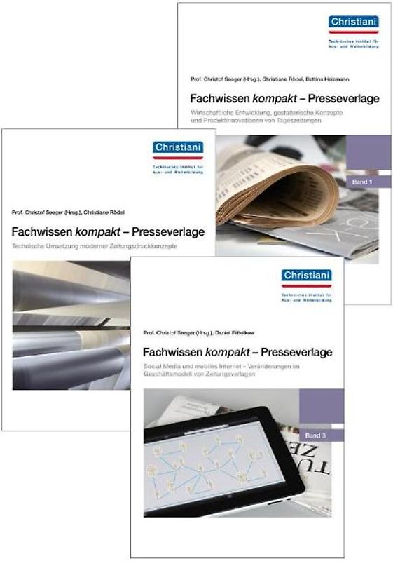 Fachwissen kompakt – Presseverlage: Bände 1 bis 3 im Paket