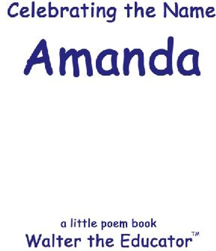 Celebrating the Name Amanda