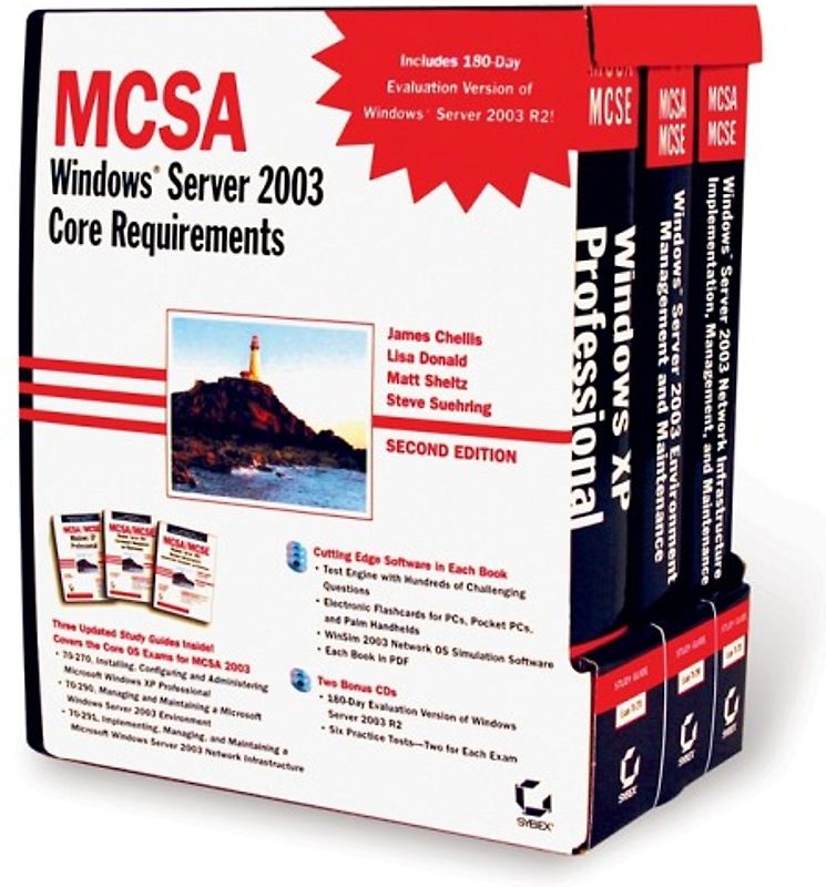 MCSA: Windows Server 2003 Core Requirements (70-270, 70-290, 70-291)