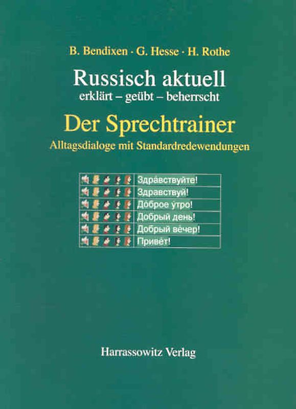 Russisch aktuell / Der Sprechtrainer. Alltagsdialoge mit Standardredewendungen (Buch)