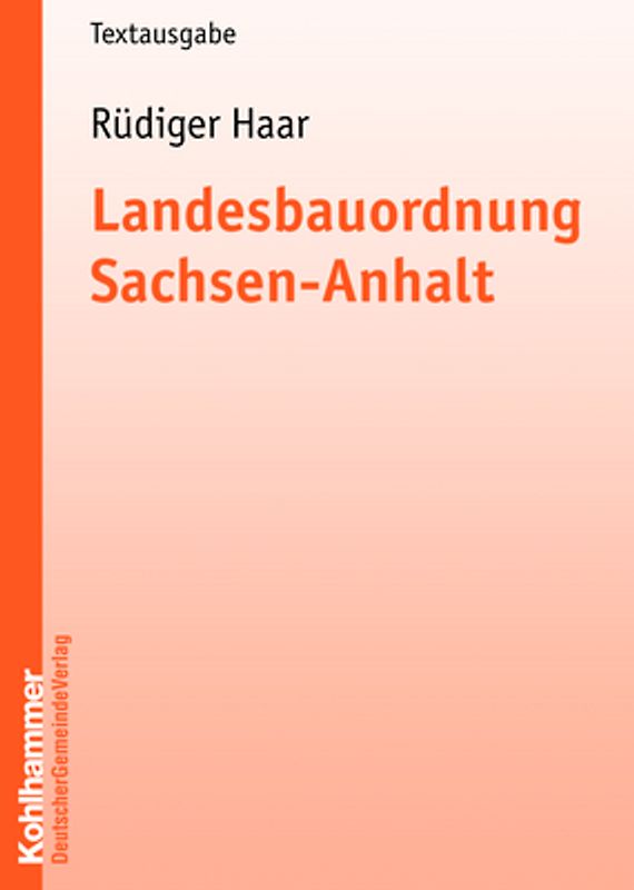 Landesbauordnung Sachsen-Anhalt