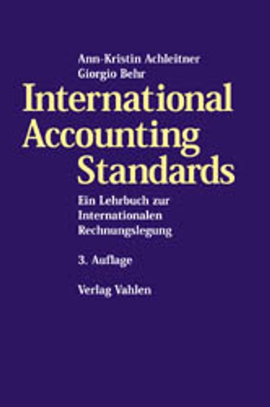 International Accounting Standards