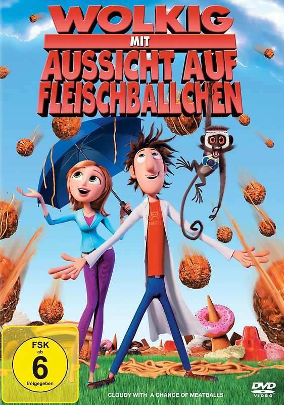 Wolkig mit Aussicht auf Fleischbällchen DVD