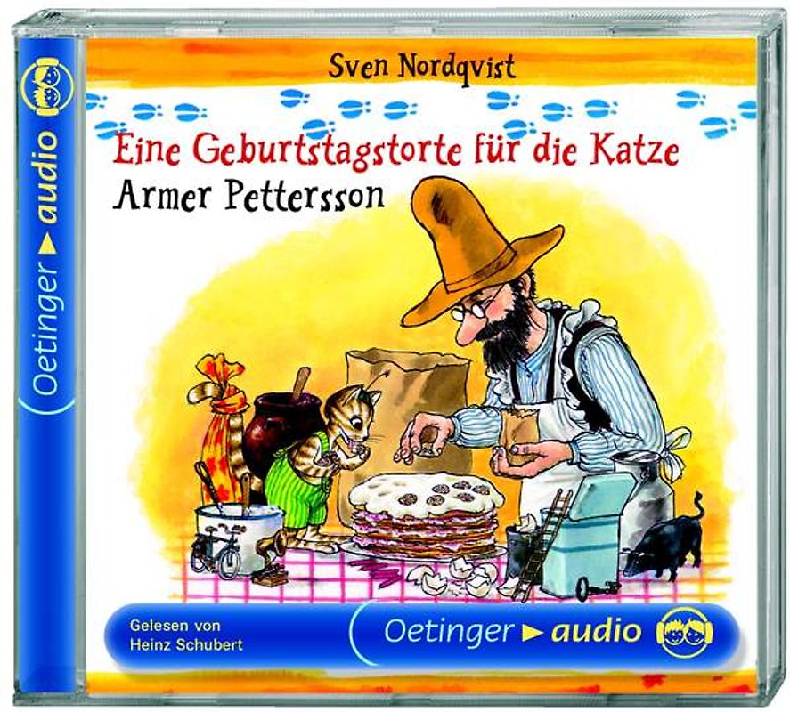 Eine Geburtstagstorte für die Katze /Armer Pettersson