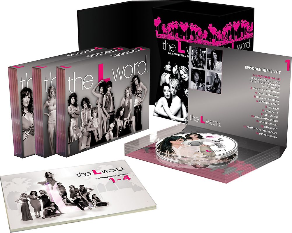 L-Word 1-4 Complete Box Set (16 DVDs) DVD