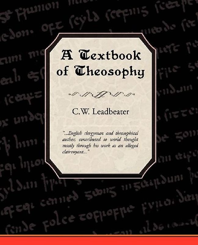 A Textbook of Theosophy