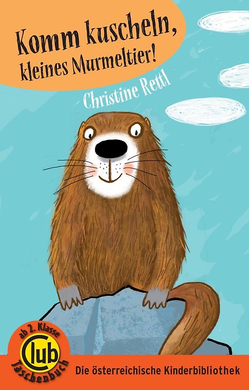Komm kuscheln, kleines Murmeltier!