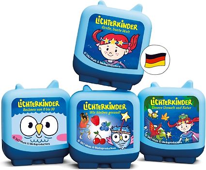 Clever Tonies®: Lernen mit LIKI und LUMI – Set [4 Bände]