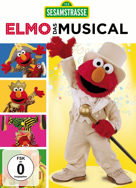 Sesamstraße - Elmo - das Musical (Alle 10 Folgen) DVD