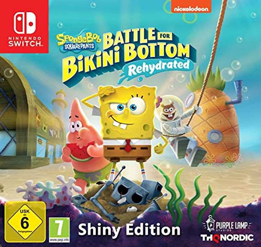 Spongebob Schwammkopf: Battle for Bikini Bottom [Rehydrated - Shiny Edition] Nintendo Switch