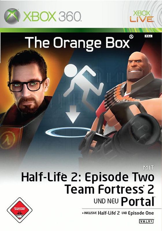 Half Life 2: Episode Two, Team Fortress 2 und Portal [The Orange Box] Xbox 360