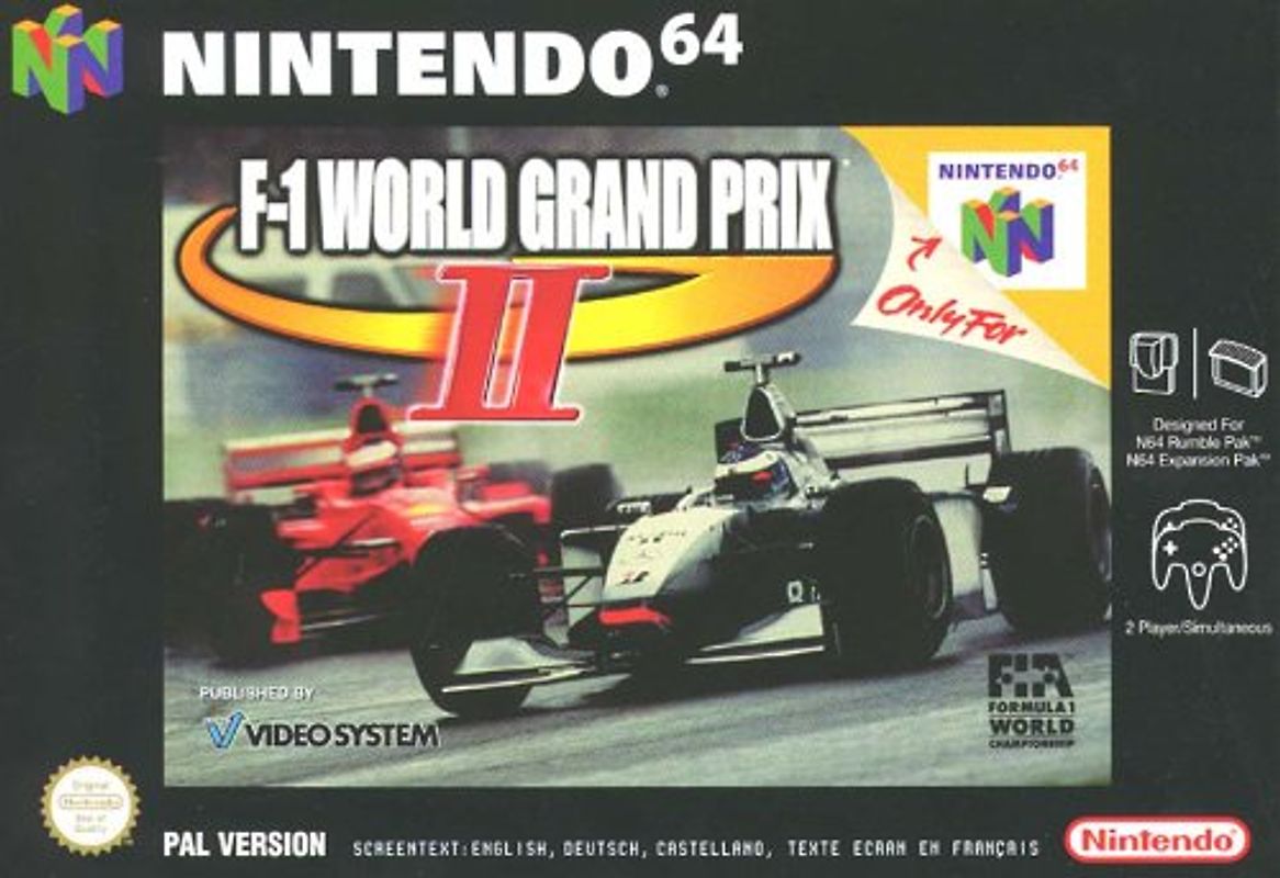 F1 World Grand Prix II Nintendo 64