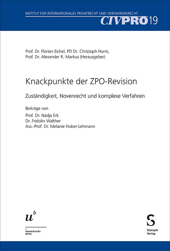 Knackpunkte der ZPO-Revision