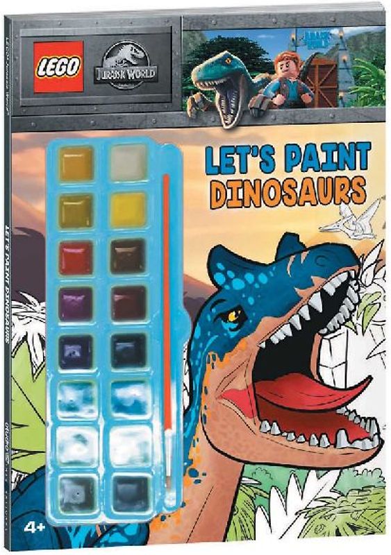 Lego Jurassic World: Let's Paint Dinosaurs