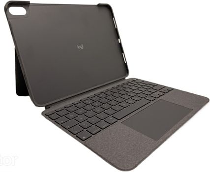 Logitech Combo Touch Keyboard Dock für iPad Air 10,9" 4. und 5. Generation [deutsches Tastaturlayout, QWERTZ] oxford grey